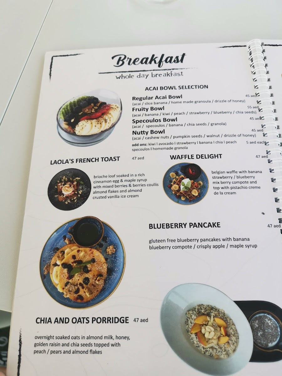 Menu Laola Beach Restaurant-1