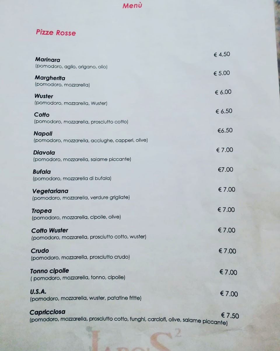Menu Lapo's Pizza & Drink-4