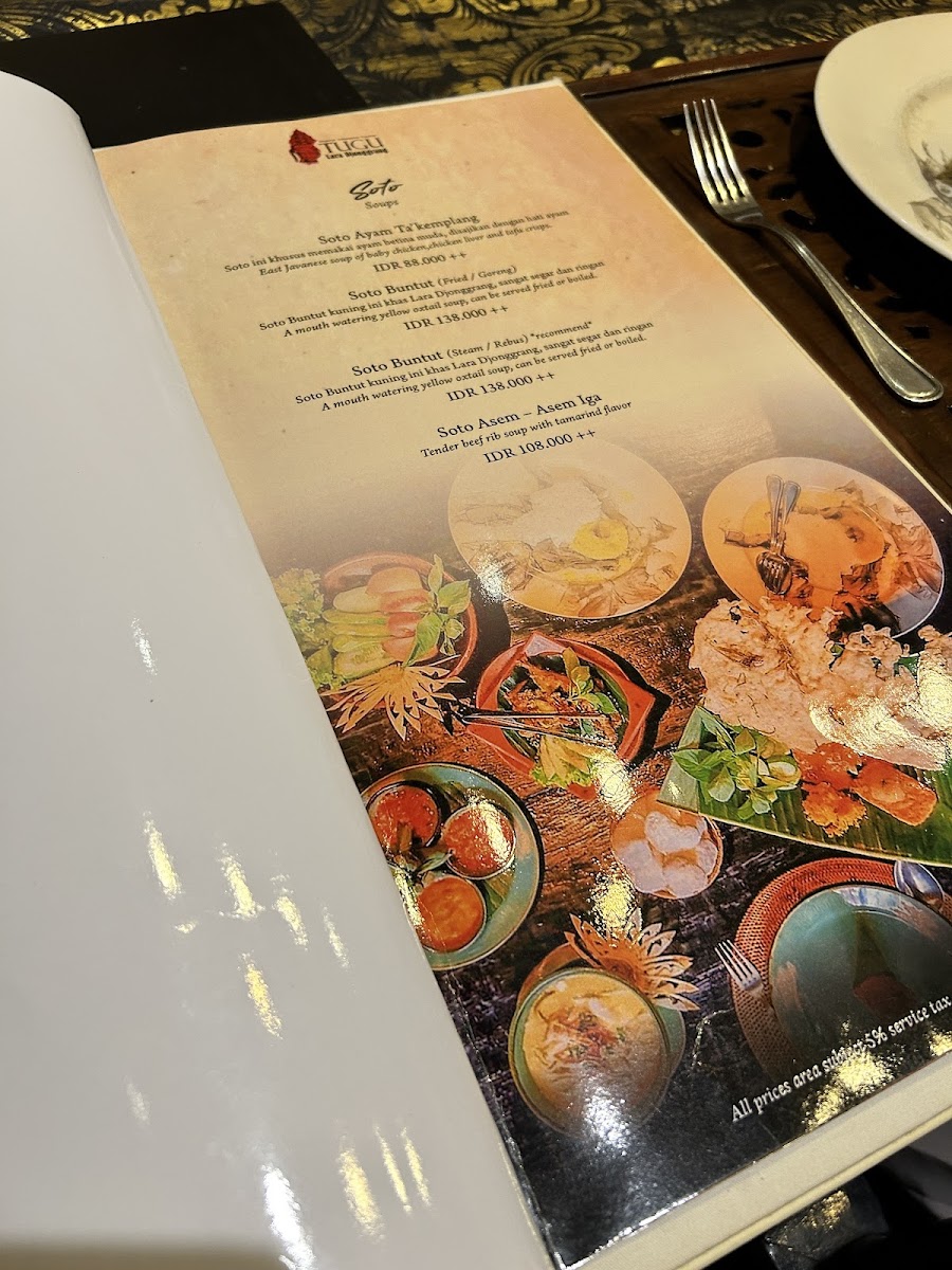 Menu Lara Djonggrang-6