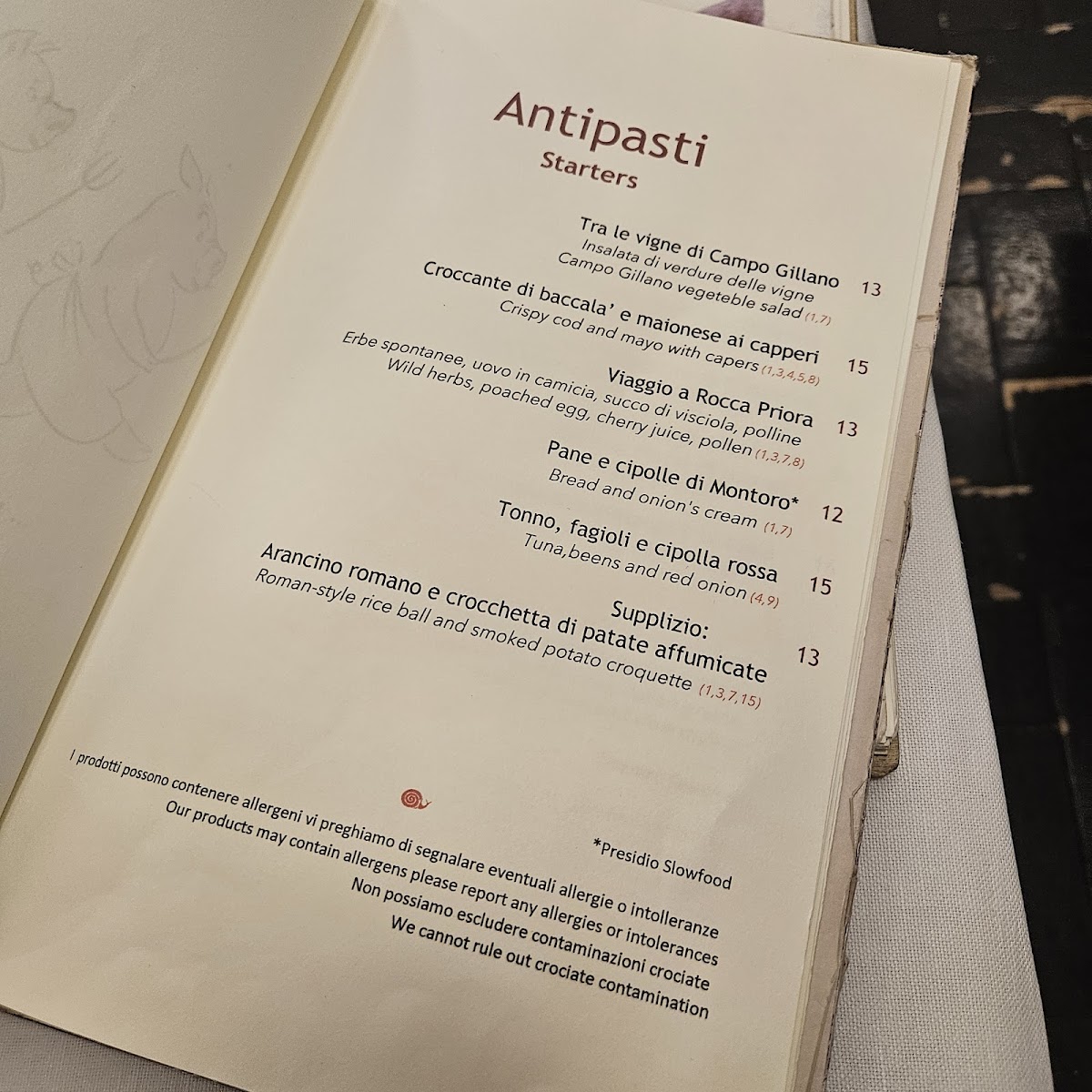 Menu L'arcangelo-7