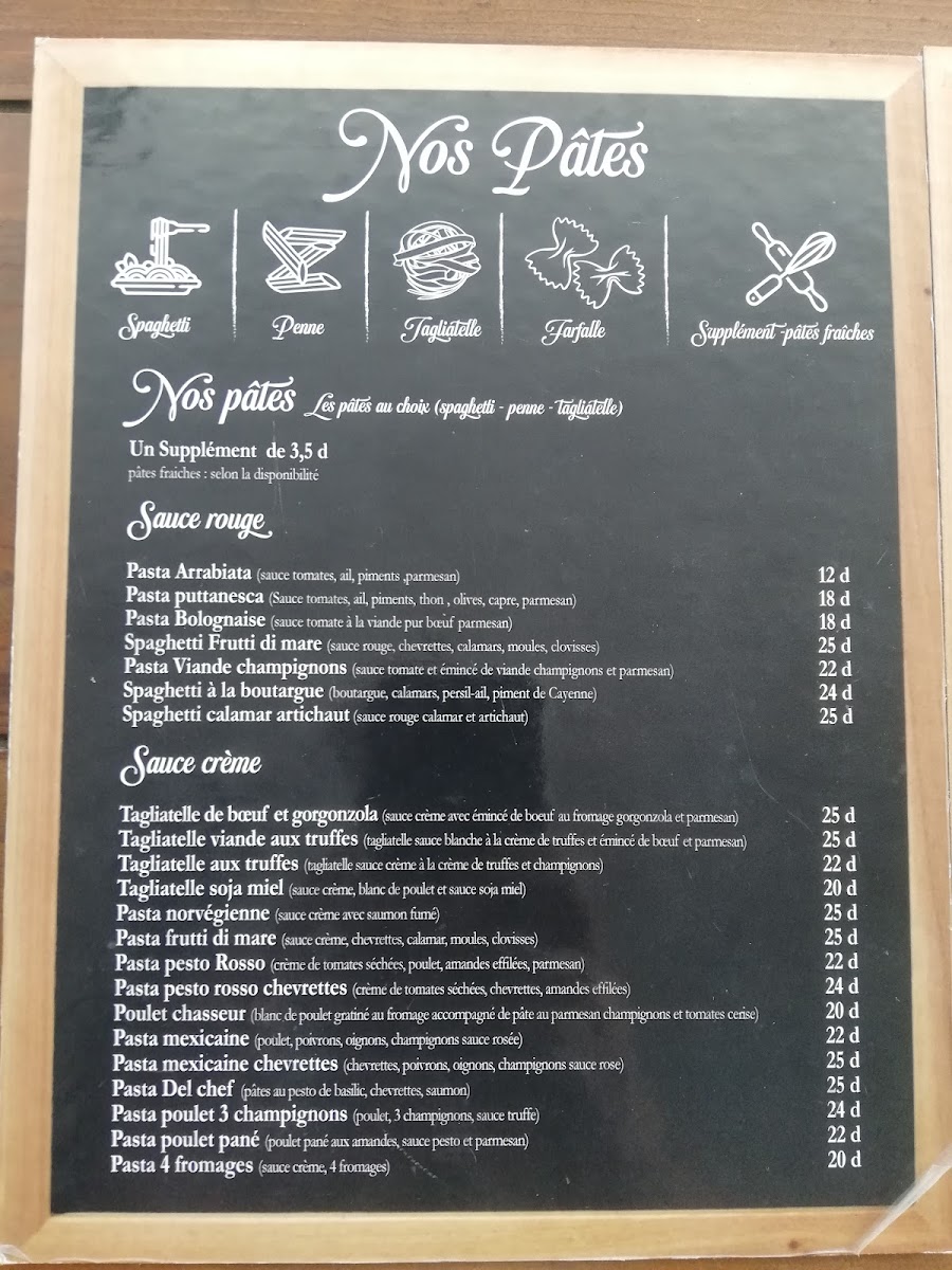 Menu L'ardoise Italian Restaurant-3