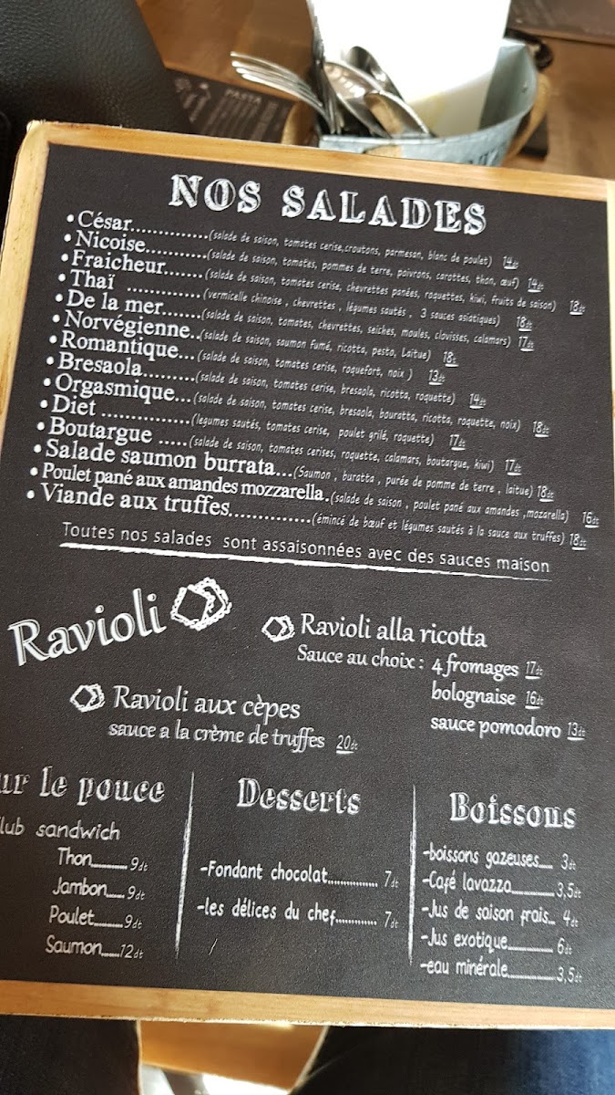 Menu L'ardoise Italian Restaurant-5