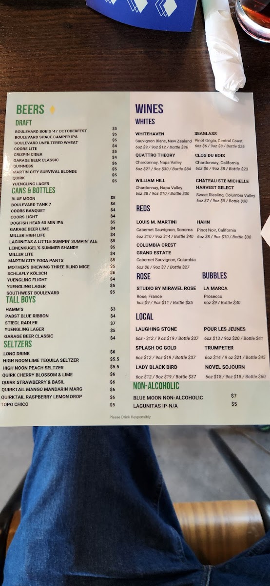 Menu Larks Entertainment At West Bottoms-8