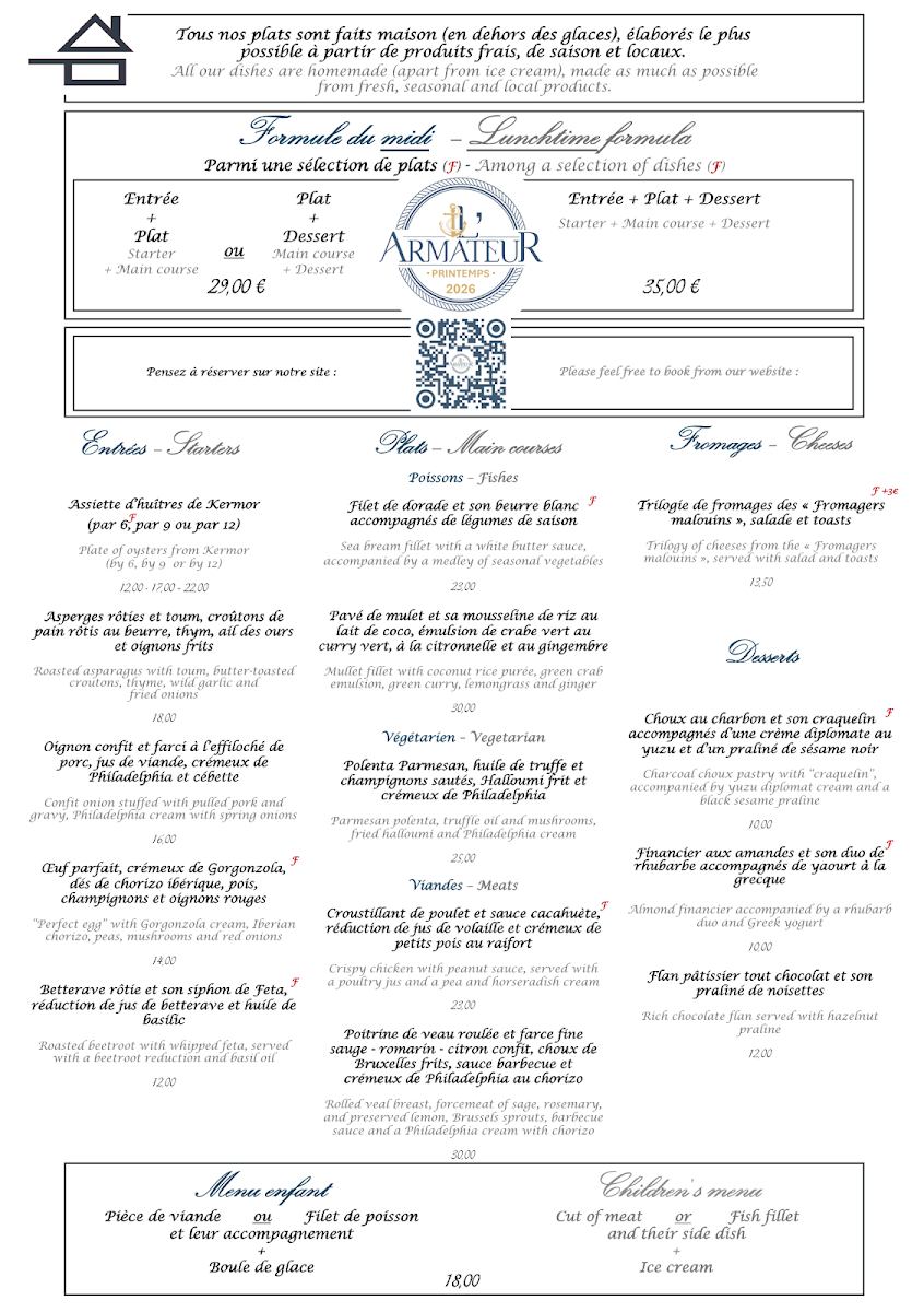 Menu L’Armateur-1