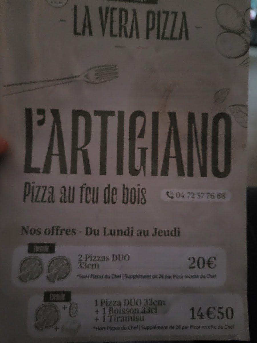 Menu L’Artigiano Pizzeria-1