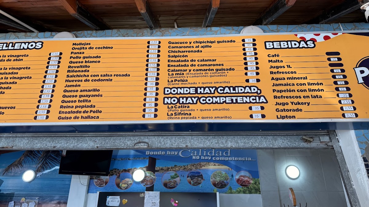 Menu Las Arepas De Margaret-3