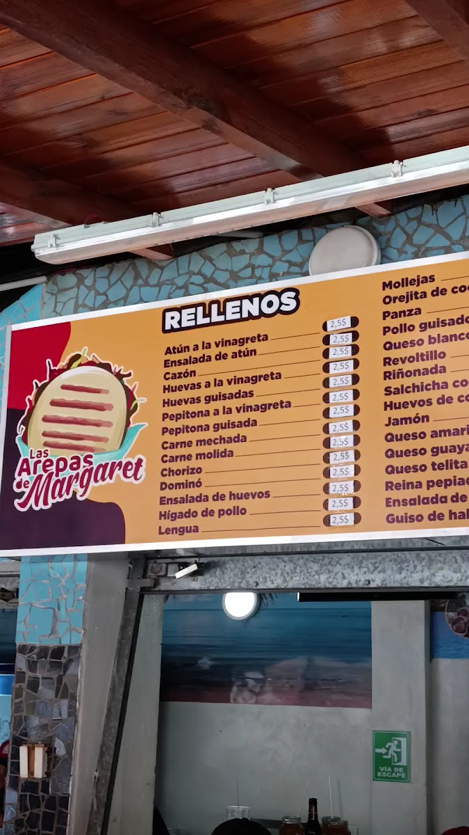 Menu Las Arepas De Margaret-4