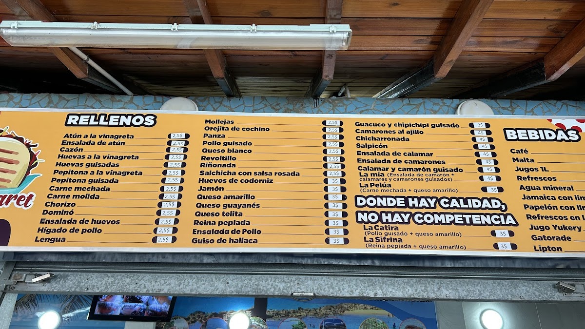 Menu Las Arepas De Margaret-6