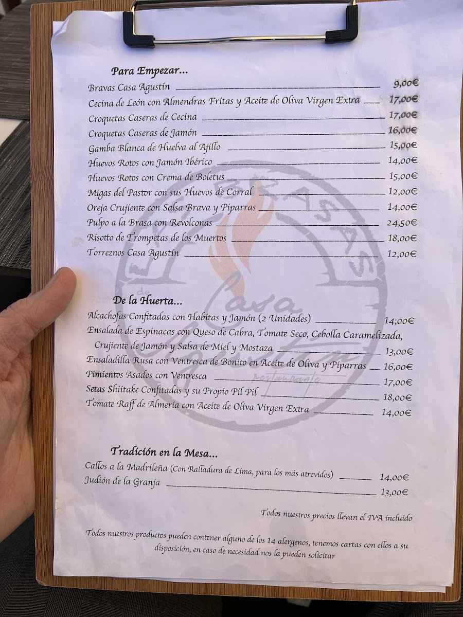 Menu Las Brasas De Casa Agustín-5