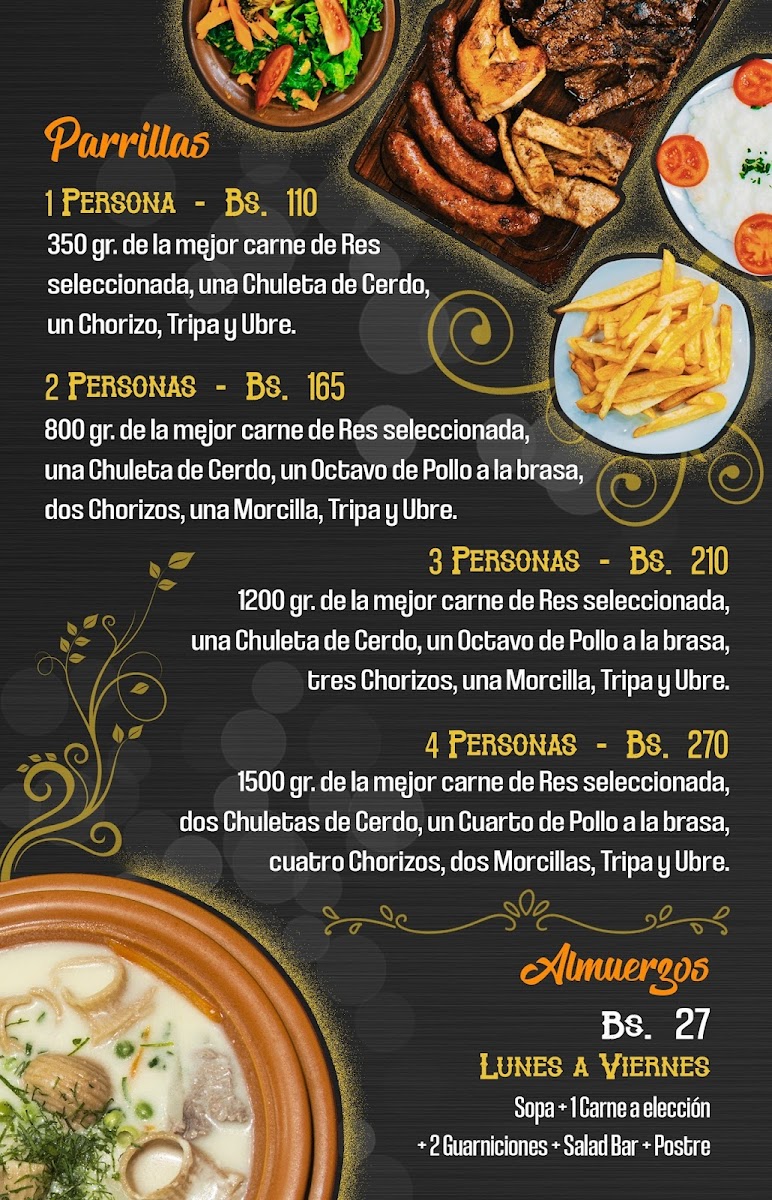 Menu Las Brasas Del Toro-1