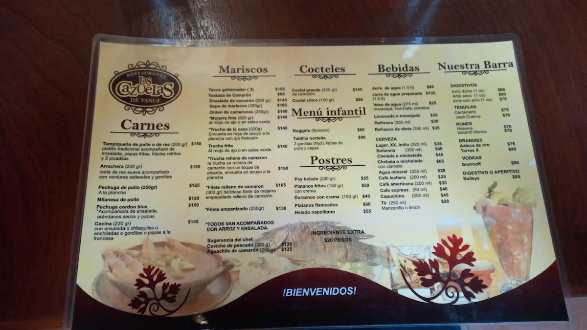 Menu Las Cazuelas De Vange-4