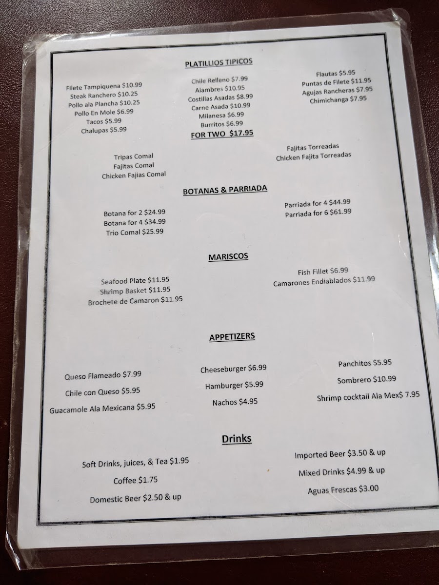 Menu Las Cazuelas-1
