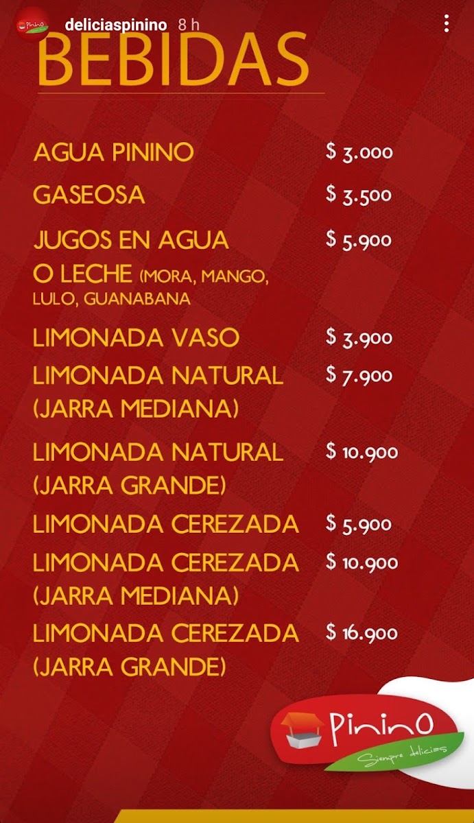 Menu Las Delicias De Pinino-7