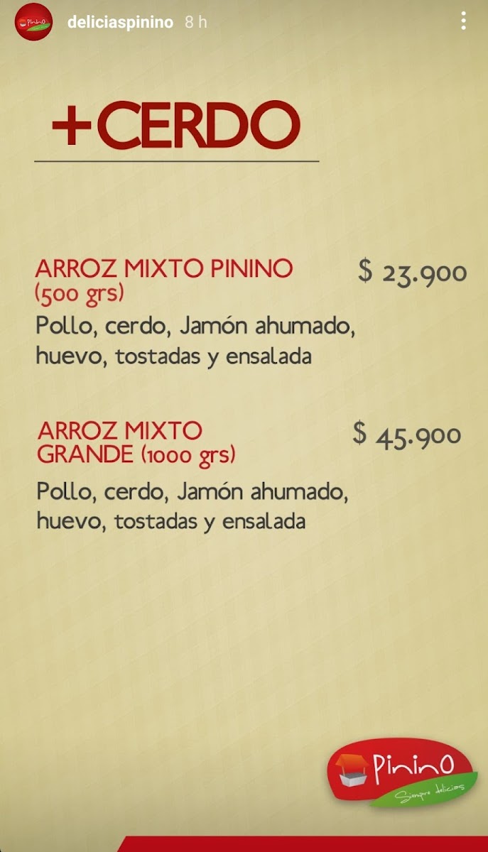 Menu Las Delicias De Pinino-9