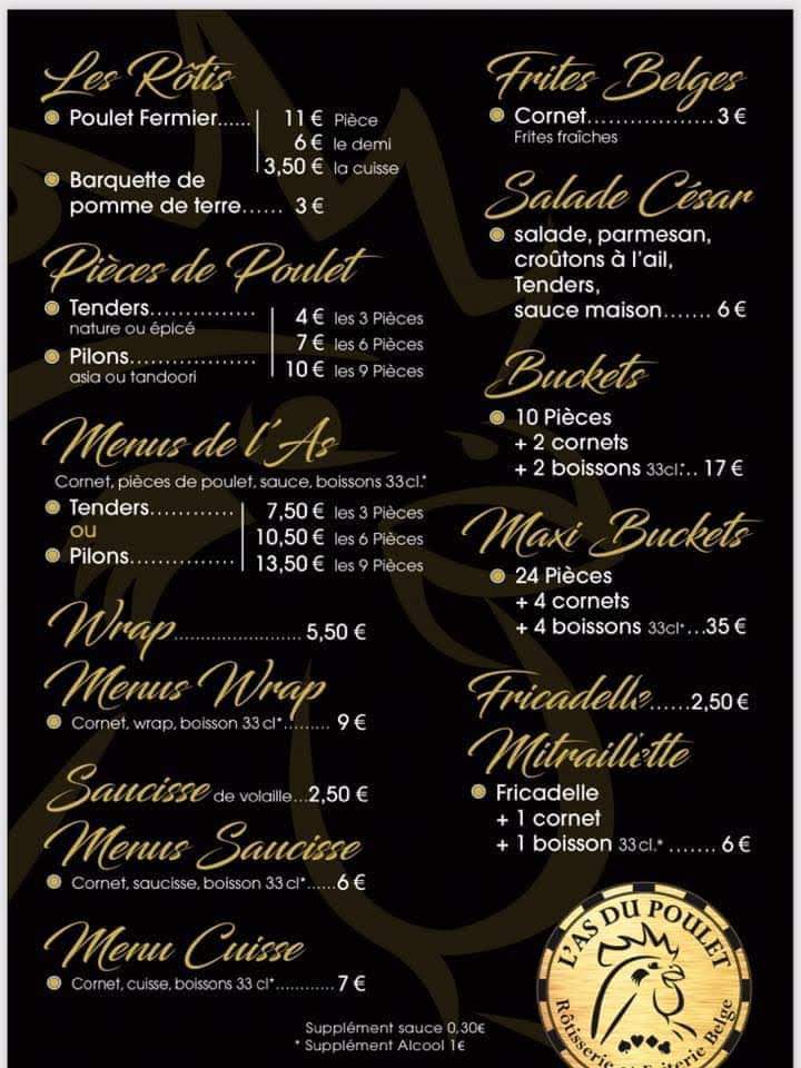 Menu L'as Du Poulet-1
