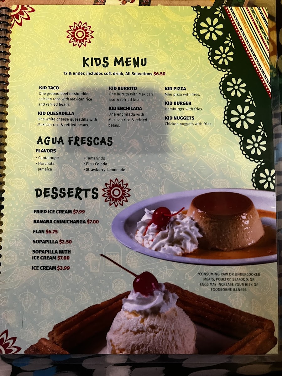 Menu Las Margaritas Mexican Restaurant Of Cottage Grove-7