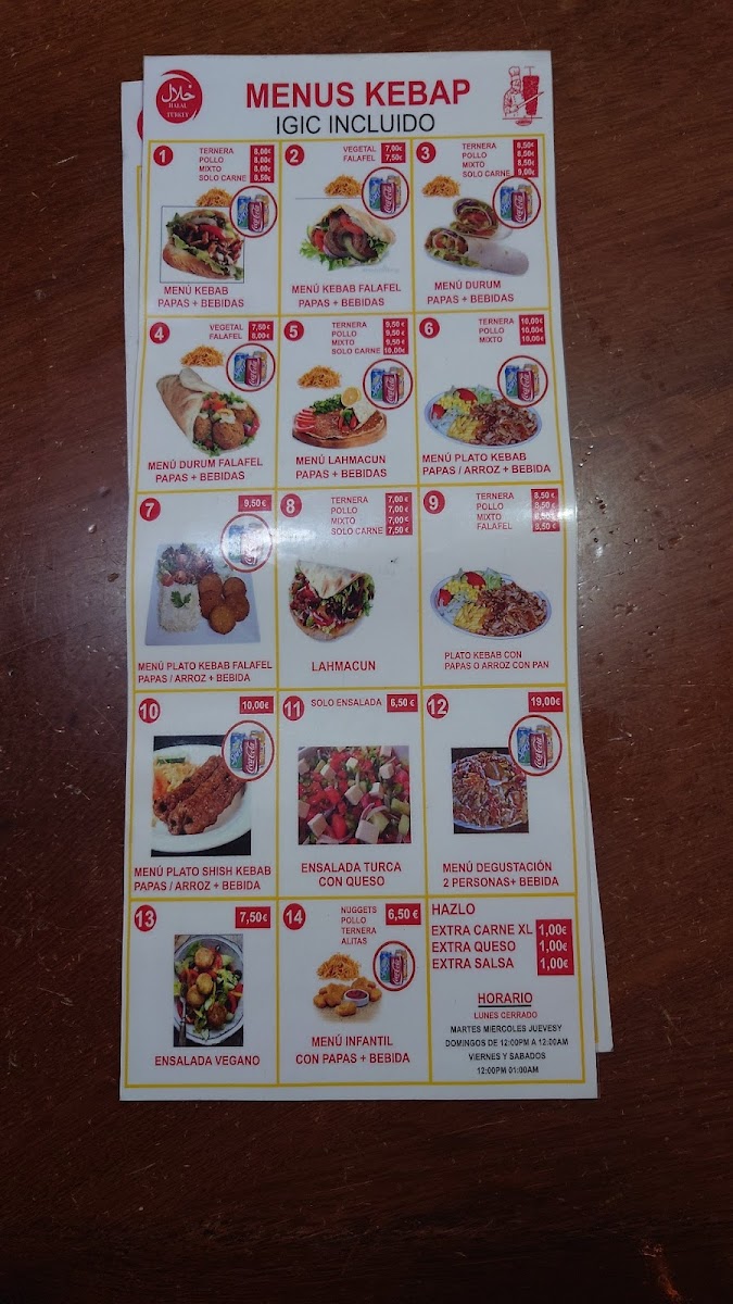 Menu Las Palmas Kebab-4