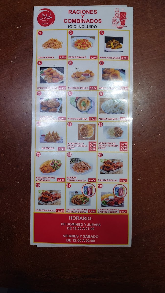 Menu Las Palmas Kebab-7