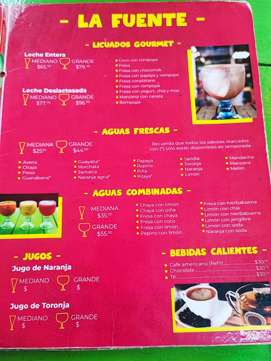 Menu Las Quekas-1