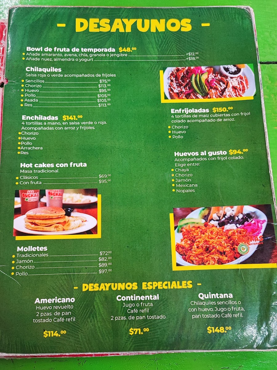 Menu Las Quekas-2