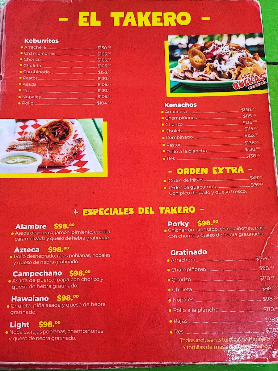 Menu Las Quekas-7