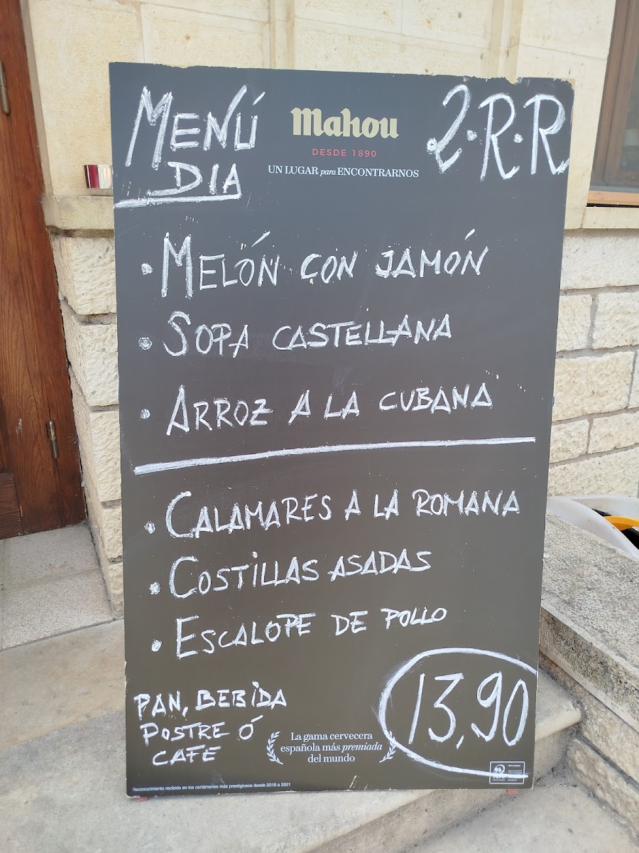 Menu Las Rr Restaurante San Miguel De Bernuy-1
