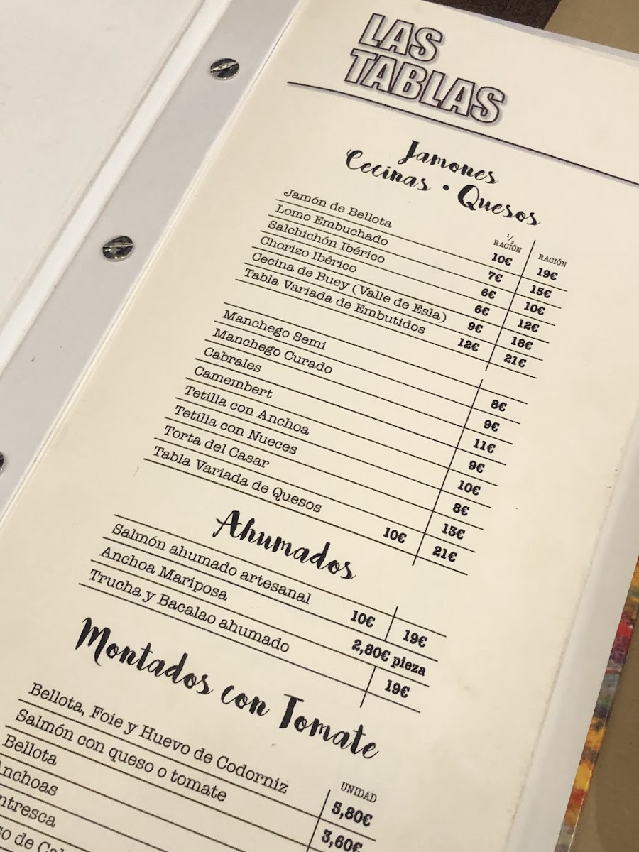 Menu Las Tablas-2