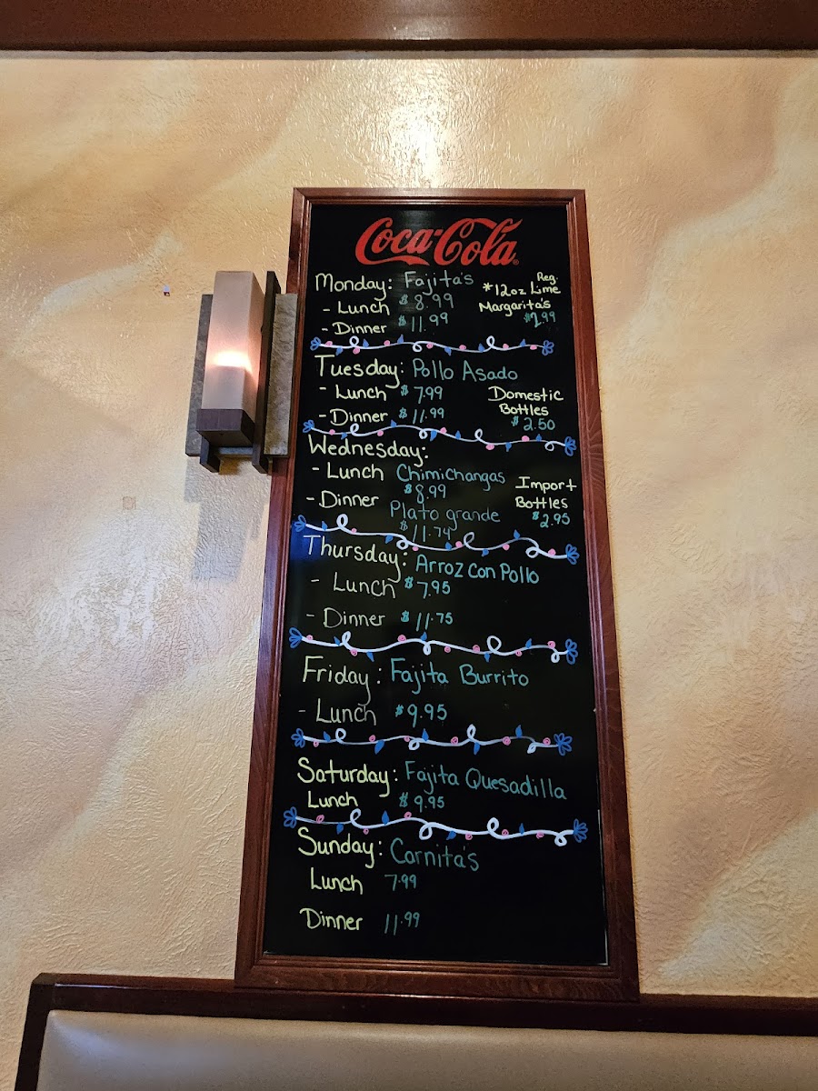 Menu Las Trancas Mexican Restaurant - Ripley-7