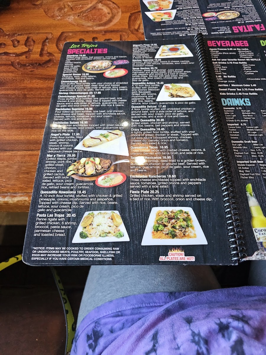 Menu Las Trojas Cantina-3