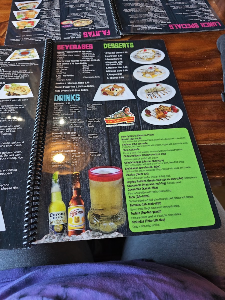 Menu Las Trojas Cantina-5