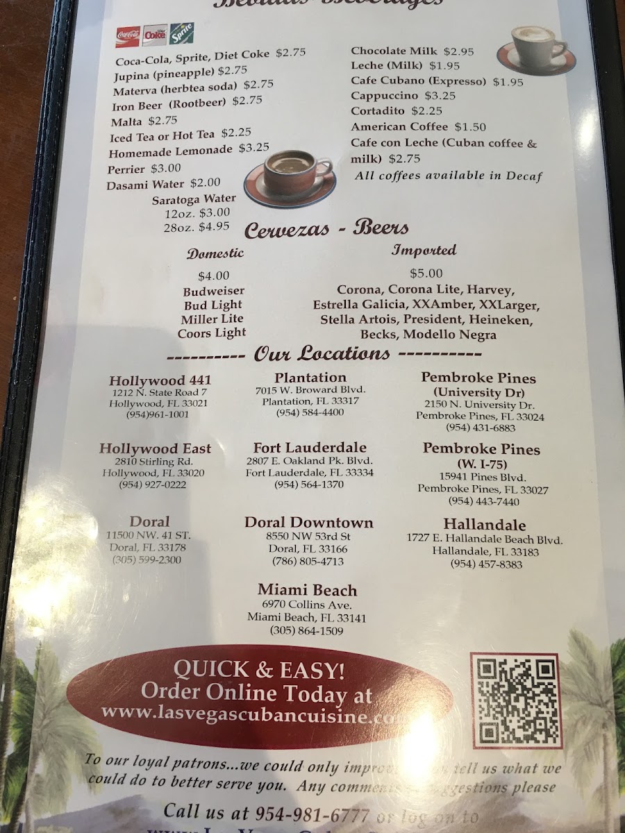 Menu Las Vegas Cuban Cuisine-2