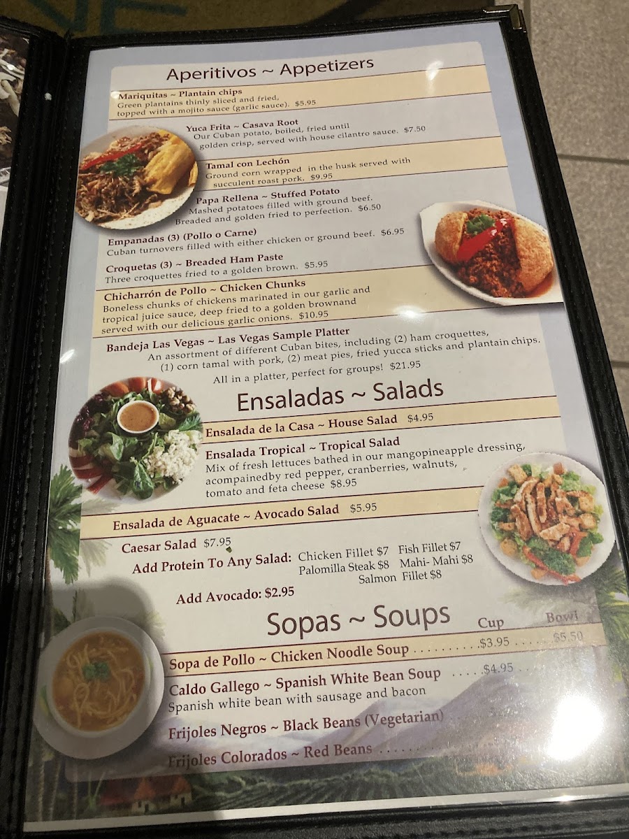 Menu Las Vegas Cuban Cuisine-3