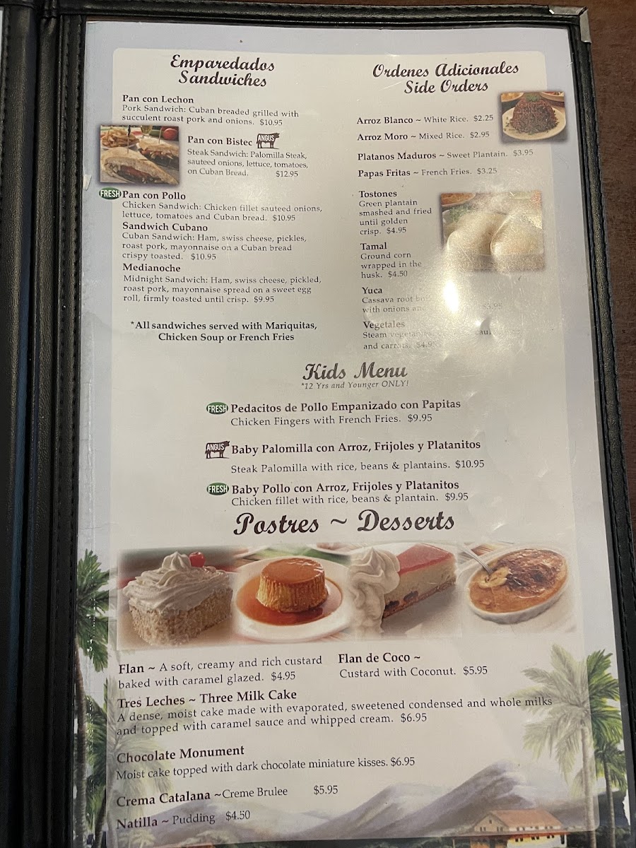 Menu Las Vegas Cuban Cuisine-6