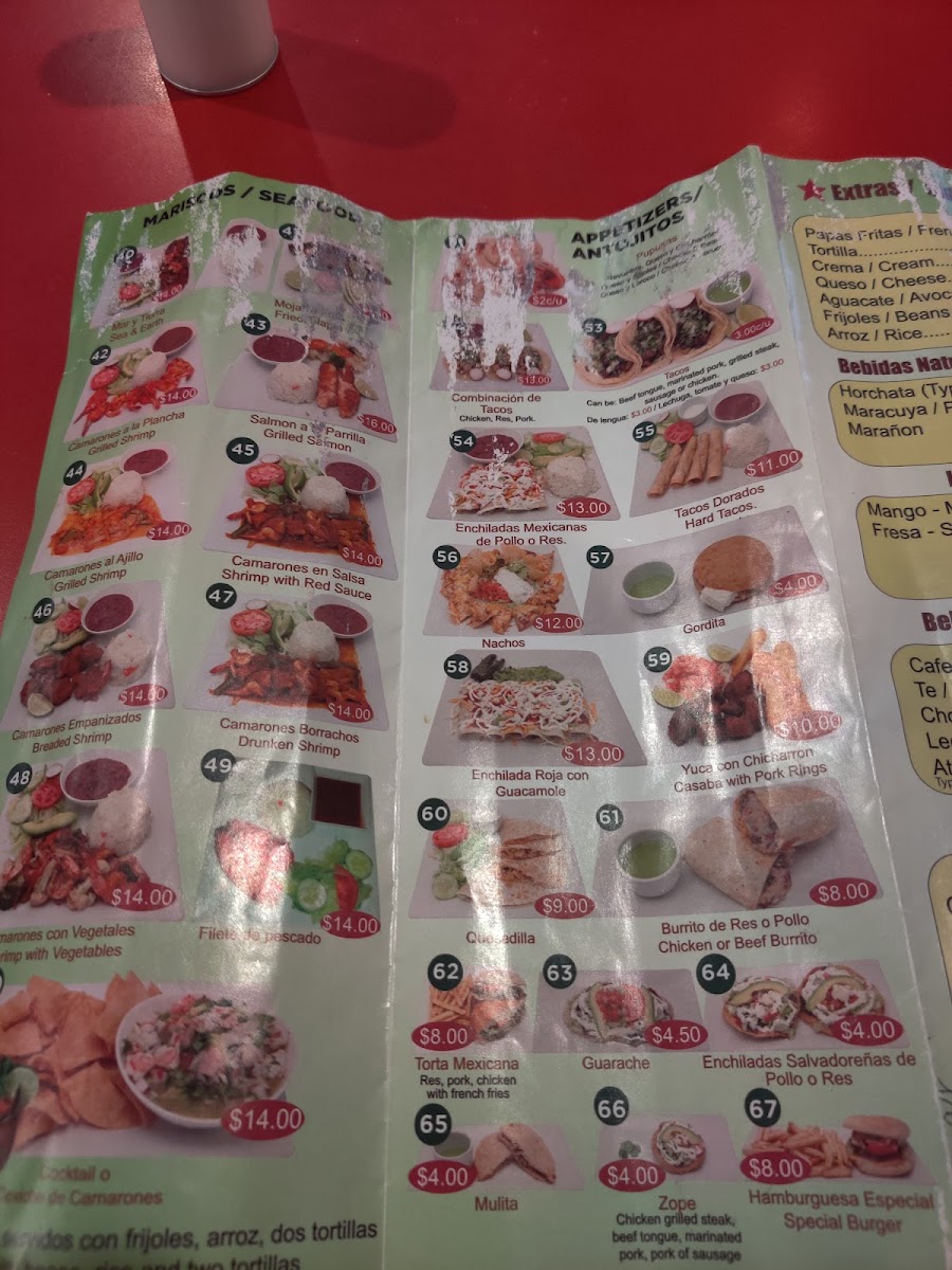 Menu Las Vegas Restaurant & Bar-3