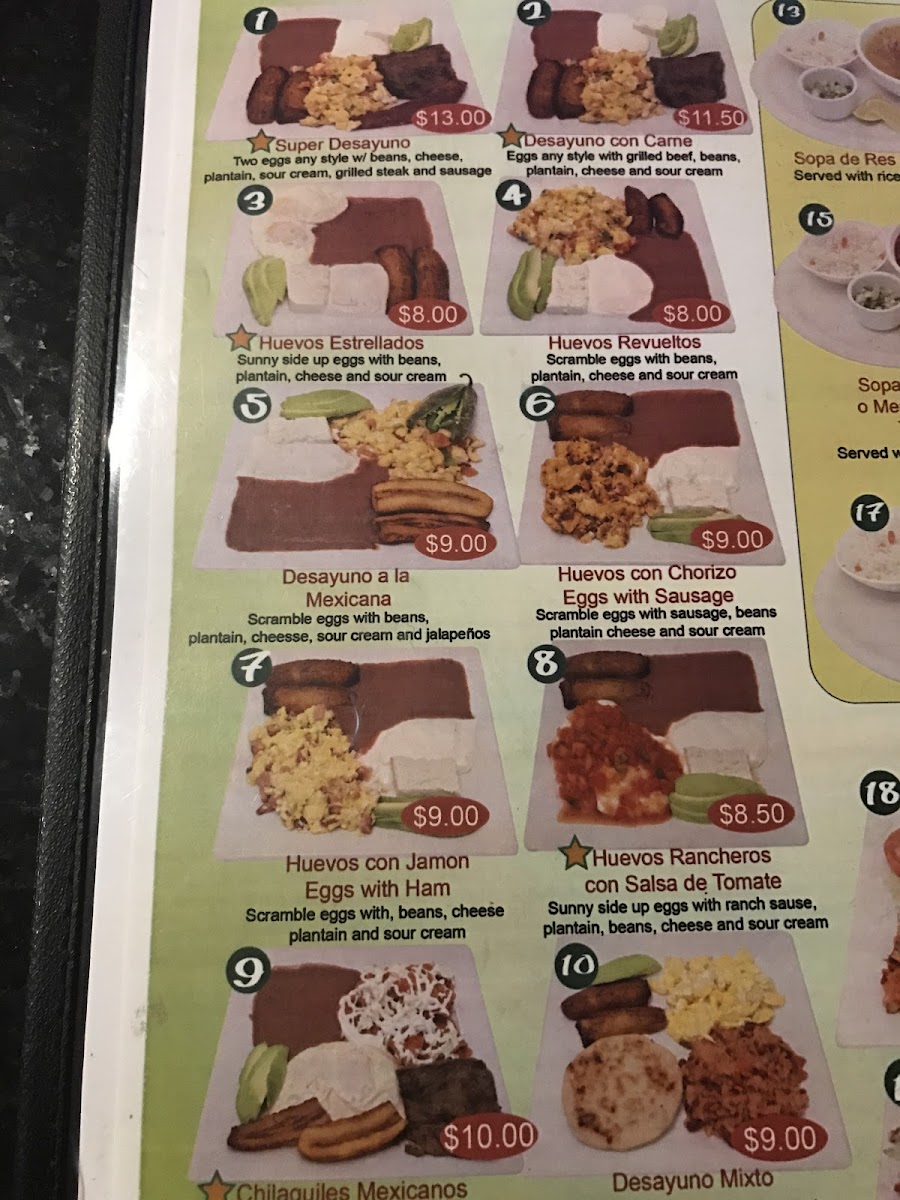 Menu Las Vegas Restaurant & Bar-6