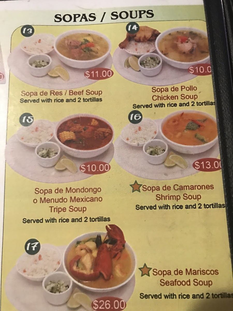 Menu Las Vegas Restaurant & Bar-8