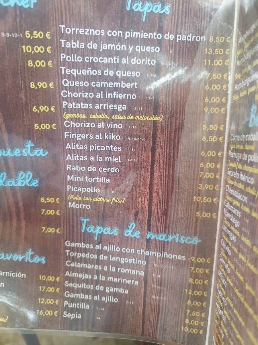 Menu Las Vegas-3