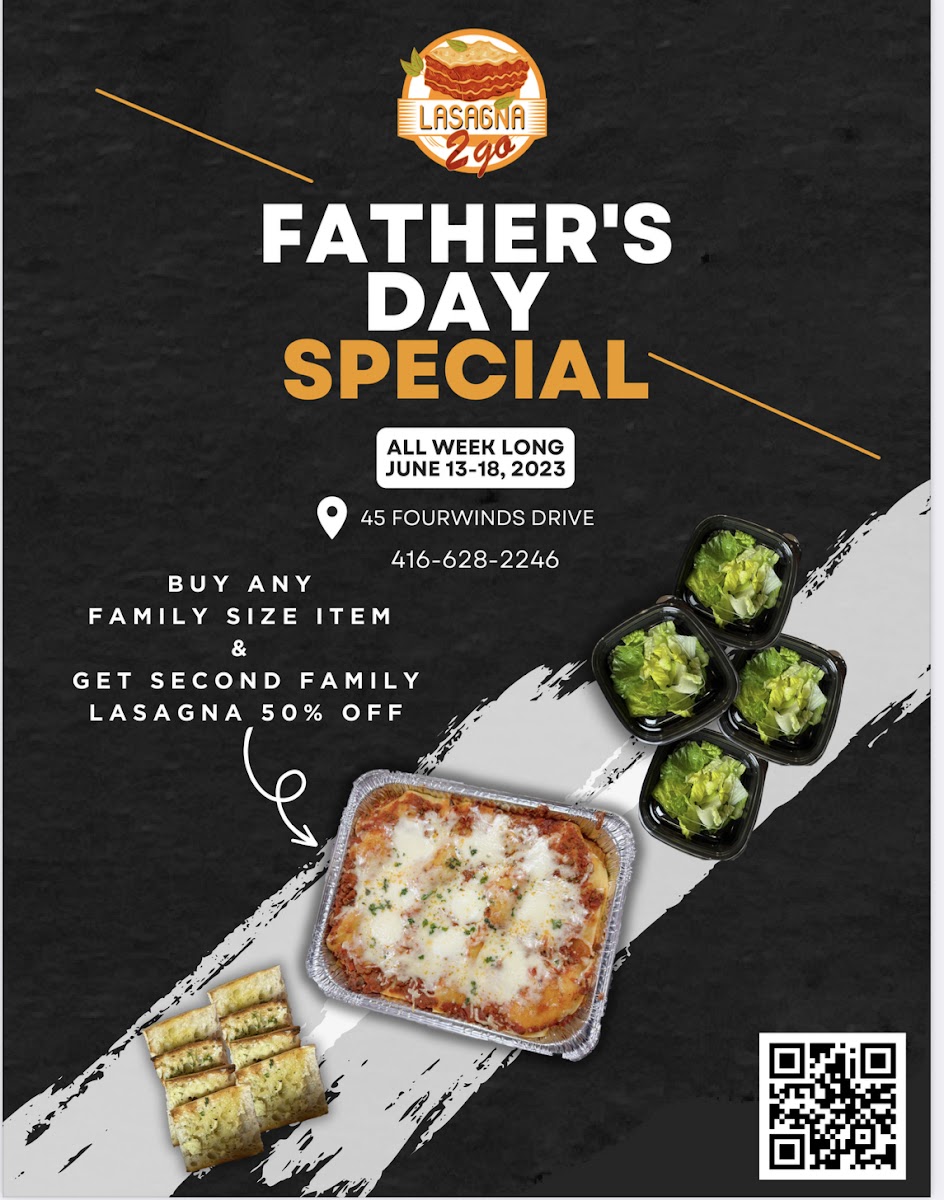 Menu Lasagna 2 Go (North York)-8