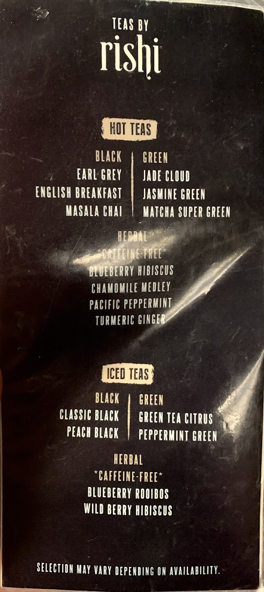 Menu Lasaters Coffee & Tea-4