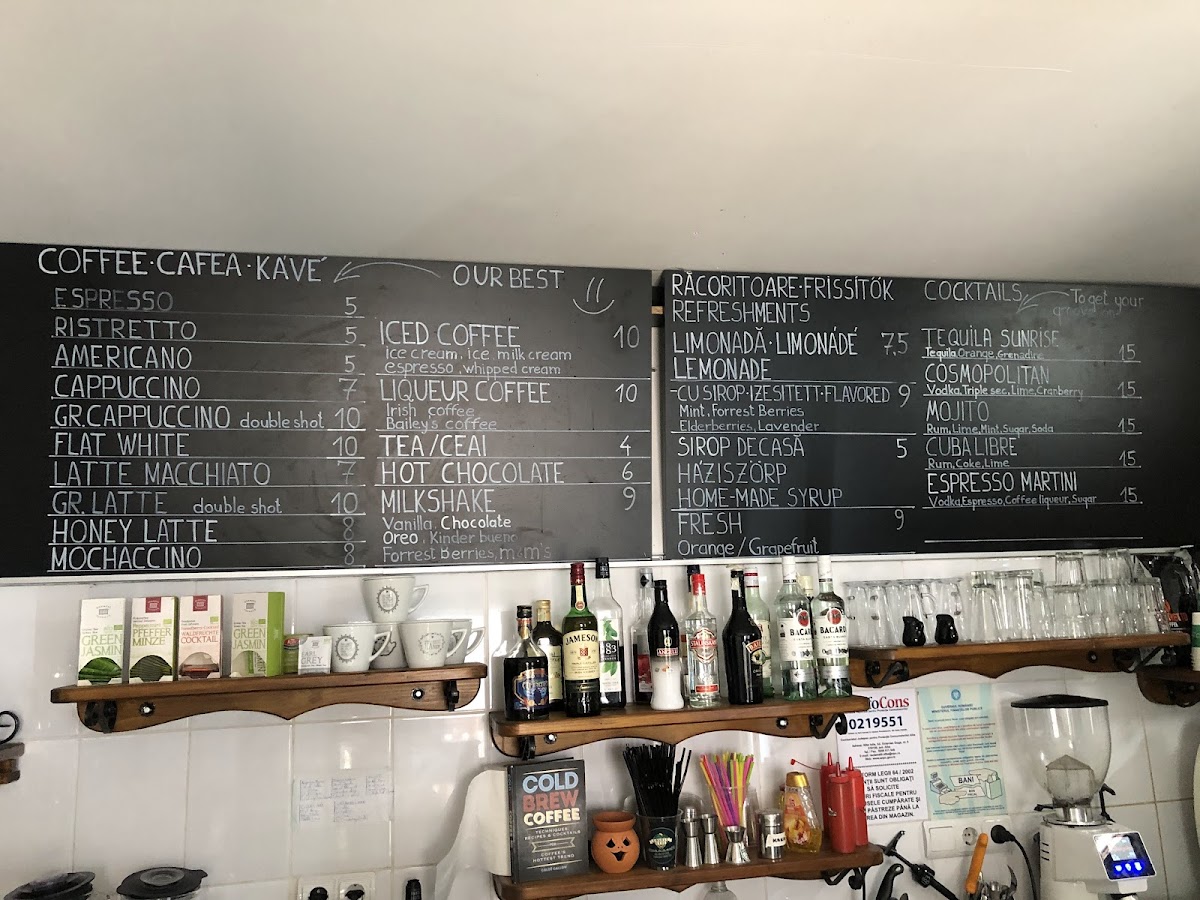 Menu László's Coffee House-1