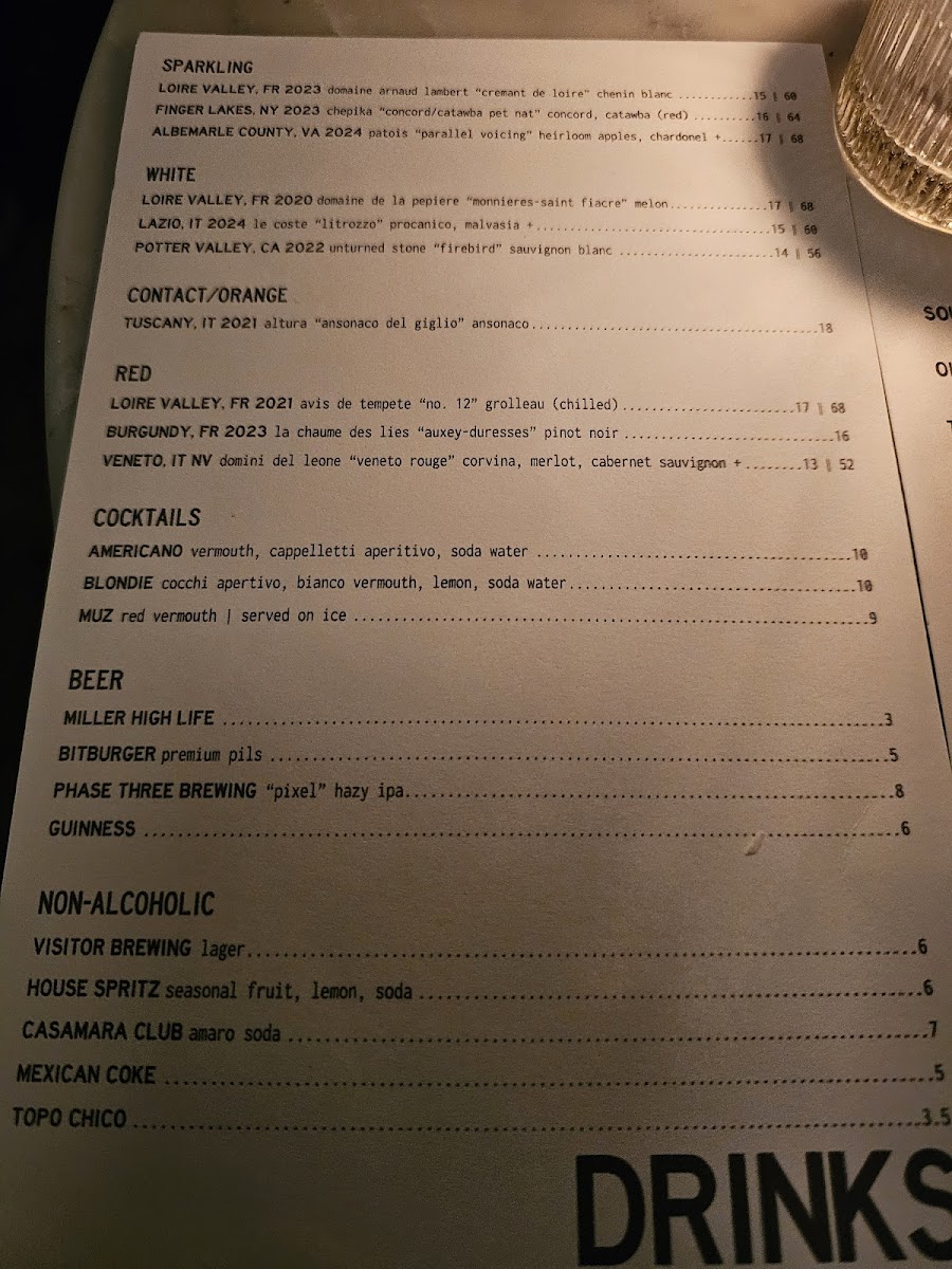 Menu Late Air-8
