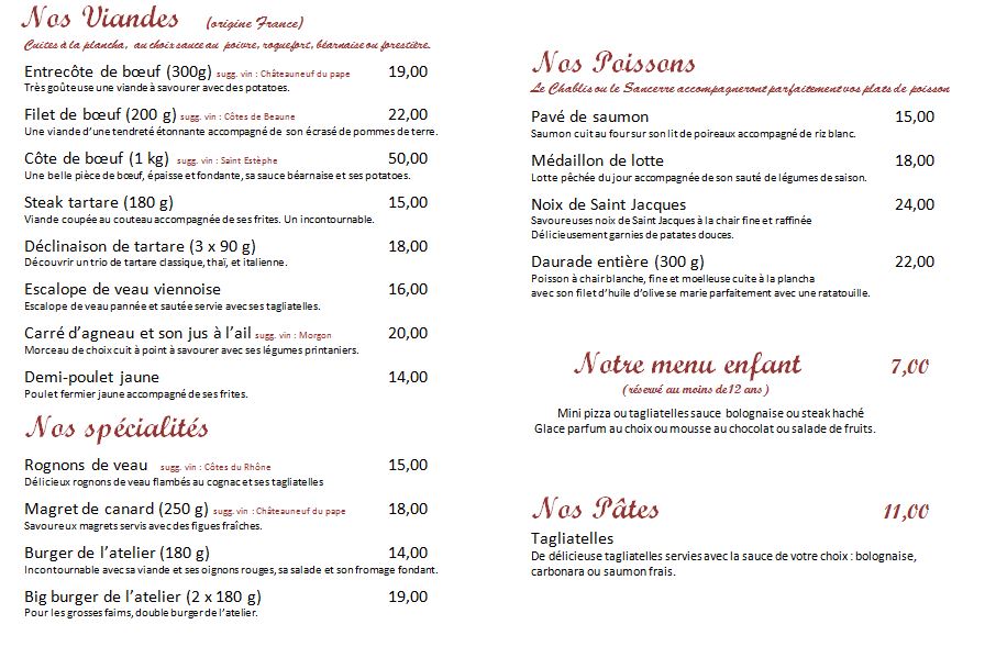 Menu L'atelier-5
