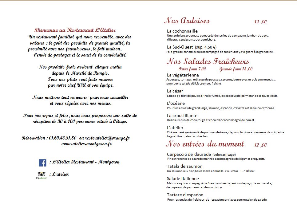 Menu L'atelier-7