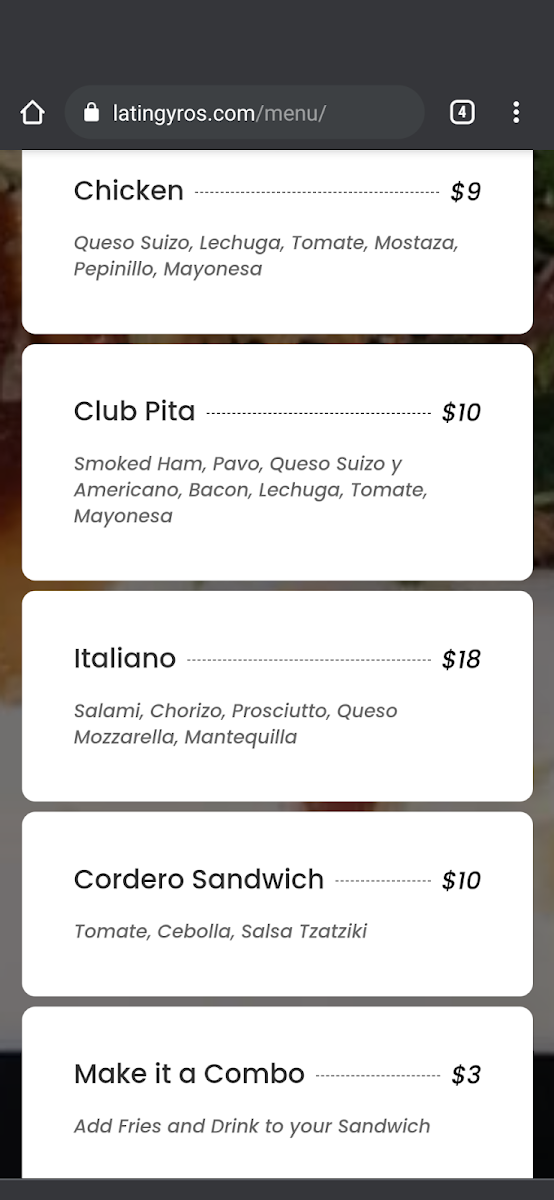Menu Latin Gyros-2