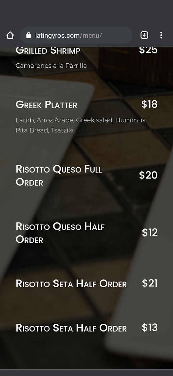 Menu Latin Gyros-8