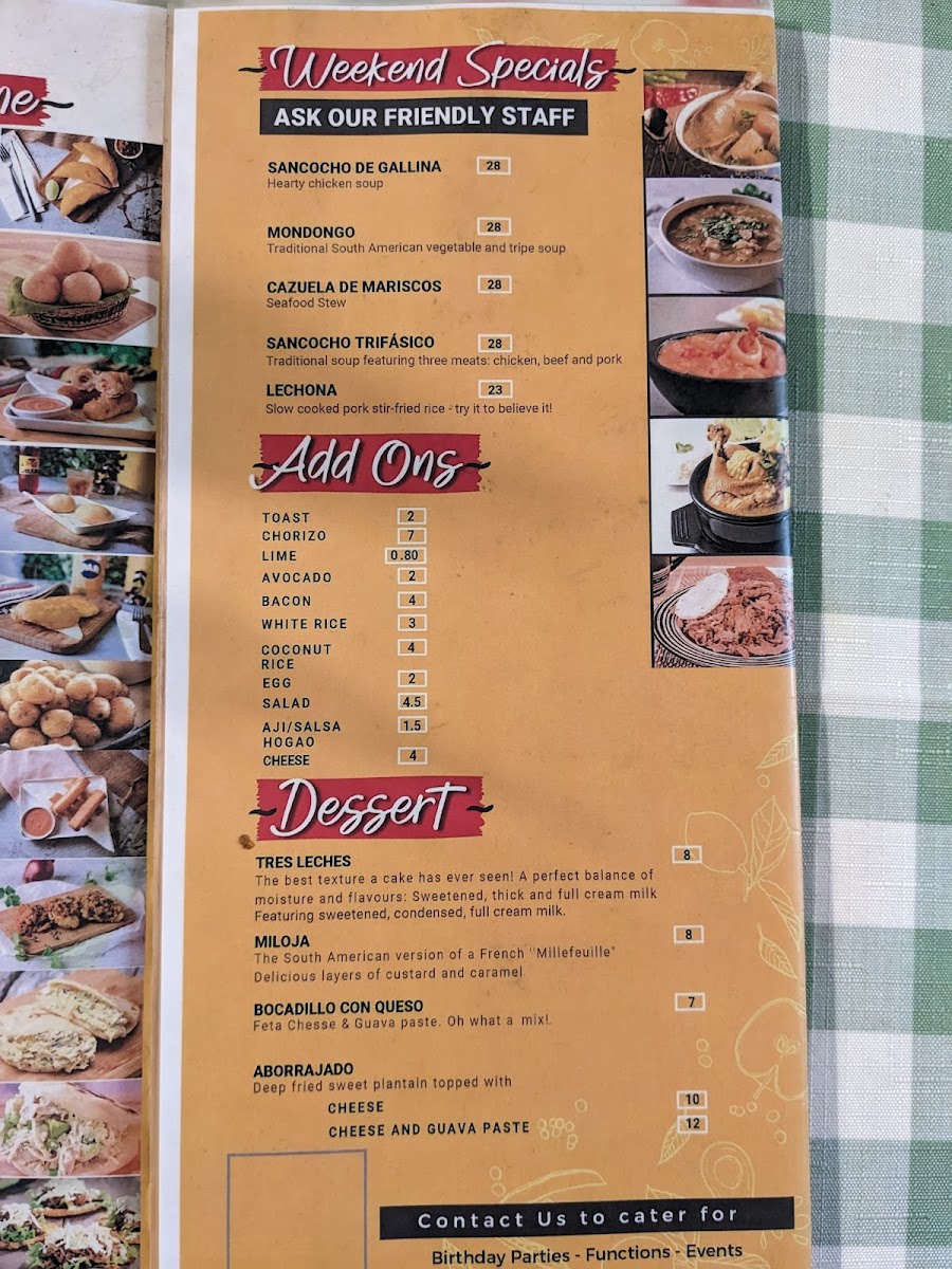 Menu Latin Manna-3