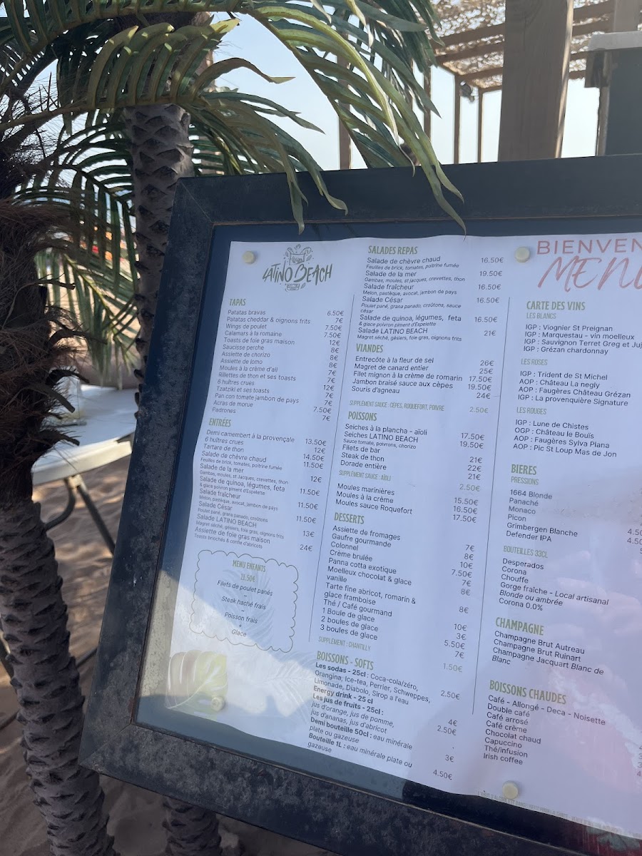 Menu Latino Beach Restaurant-10