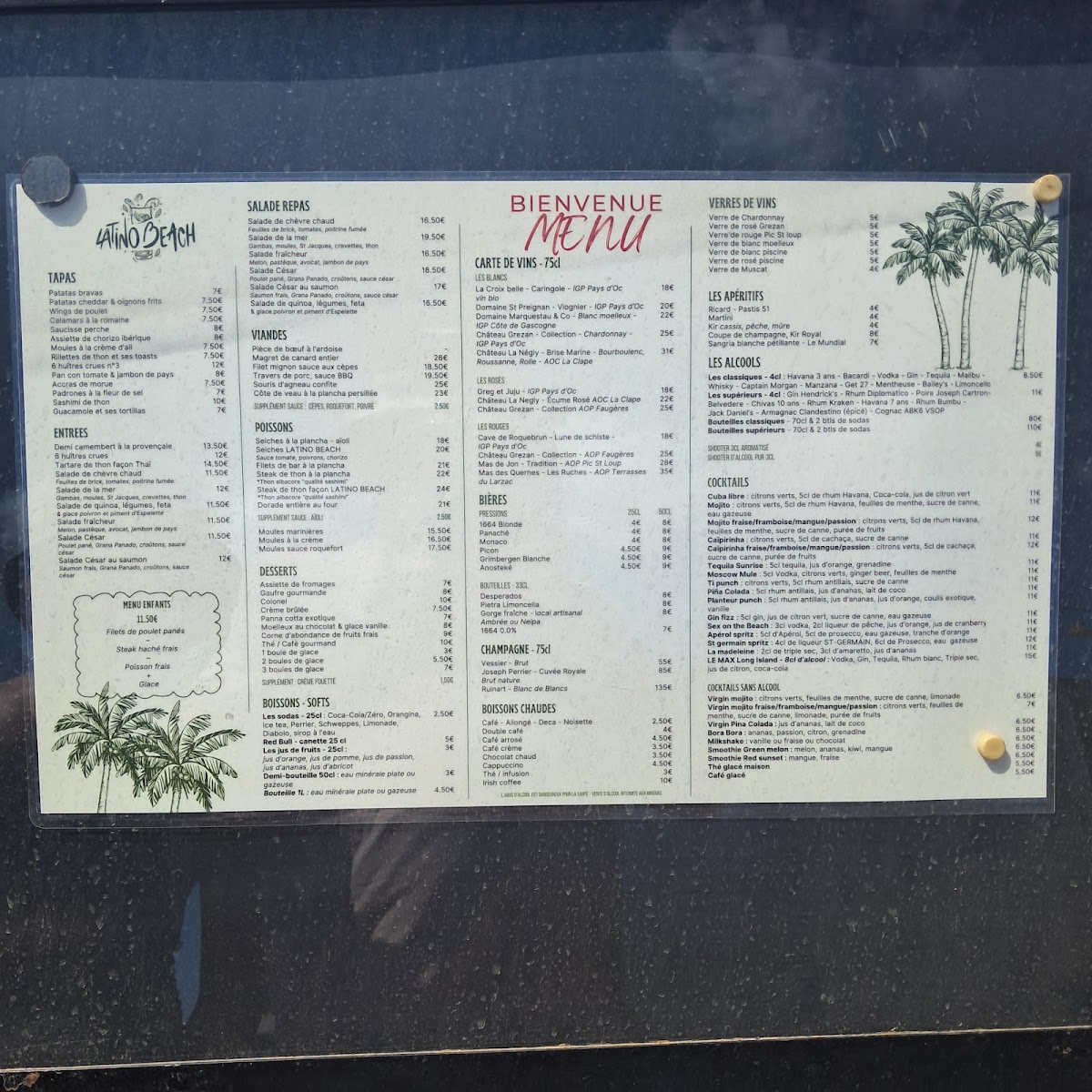 Menu Latino Beach Restaurant-2