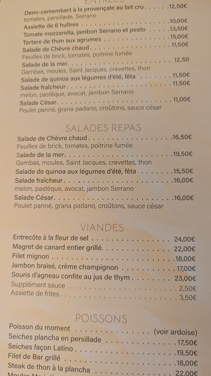 Menu Latino Beach Restaurant-4
