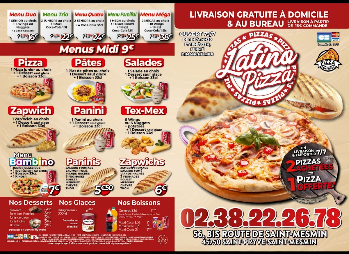 Menu Latino Snack Pizza-1